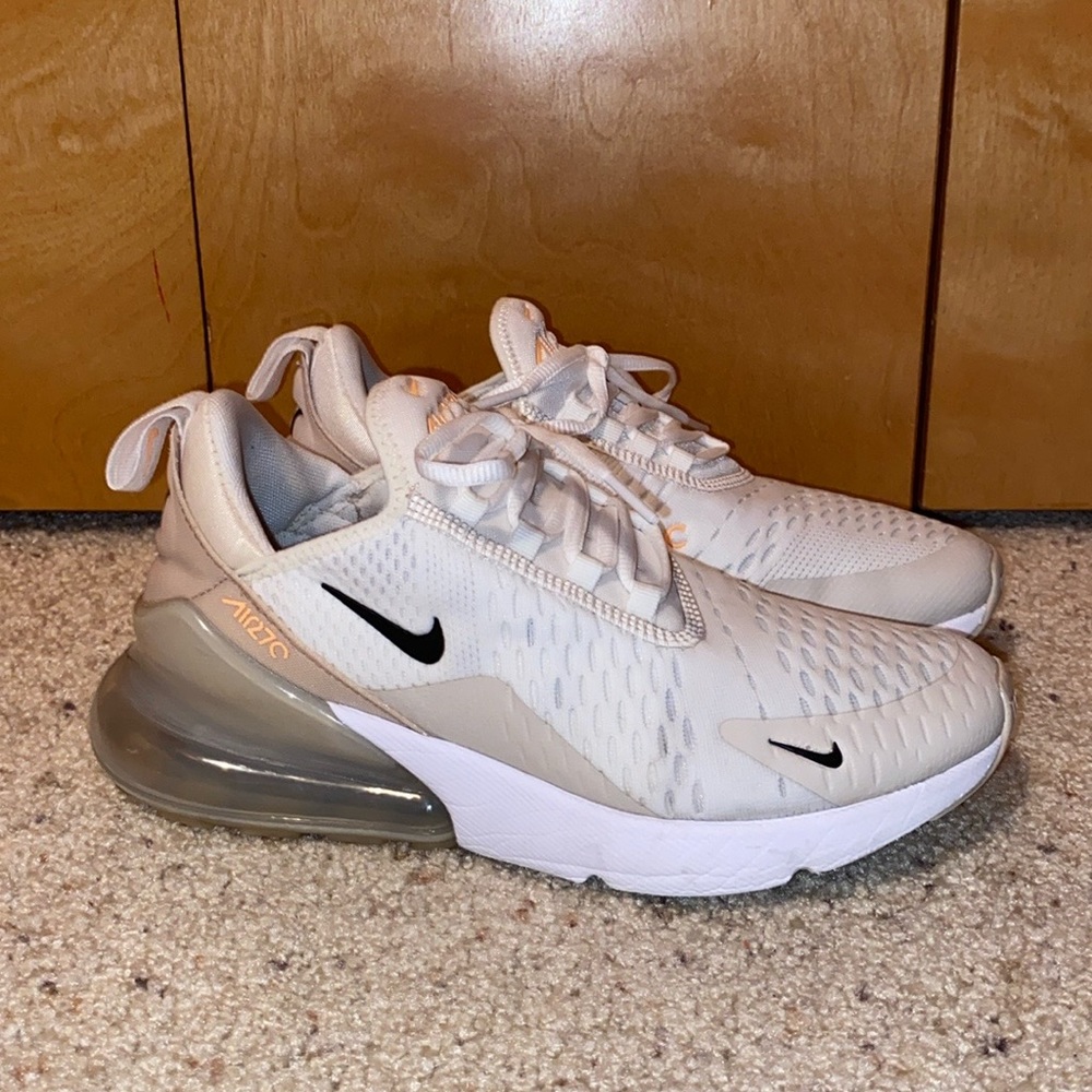 Nike Air Max 270 - Rare Womens in White Desert Sand